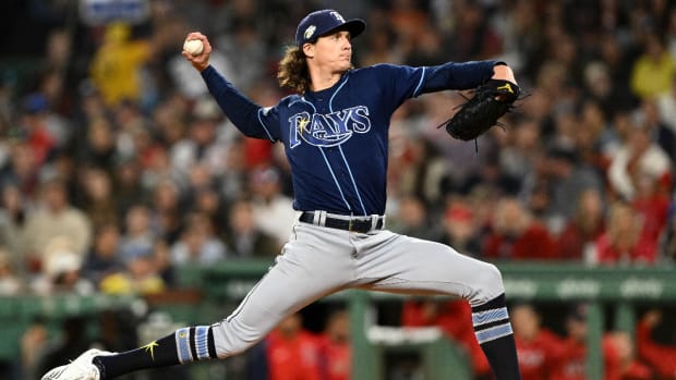 Tampa Bay Rays pitcher Tyler Glasnow